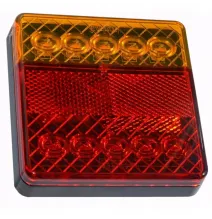 Lampa tylna - TT.12015 / GMP / L1963 - LED - tylna zespolona płaska | UNIWERSALNA