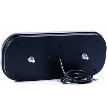 Lampa tylna - FT-610 L LED DI - Lampa tylna uniwers., z trójkątem odblaskowym, 12-36V | LEWA