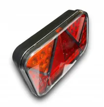 Lampa tylna - FT-270 L TB LED PM BAJONET - 5 PIN - lampa z oświetleniem tablicy | LEWA