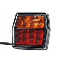 Lampa tylna - FT-222 T LED - Lampa zespolona z oświetleniem tablicy