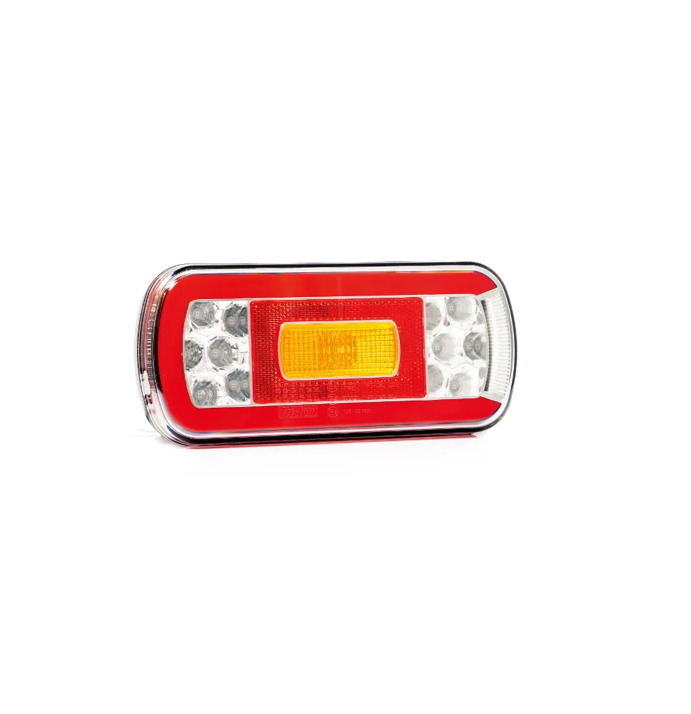 Lampa tylna - FT-130 PM LED BAJONET - 5 PIN - Lampa zespolona z oświetleniem tablicy