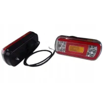Lampa tylna - FT-130 PM LED BAJONET - 5 PIN - Lampa zespolona z oświetleniem tablicy