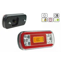 Lampa tylna - FT-130 NT PM LED BAJONET - 5 PIN - Lampa zespolona bez oświetlenia tablicy