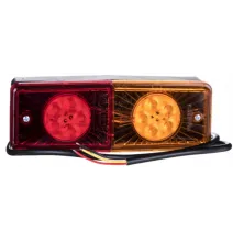 Lampa tylna - FT-007 LED - Lampa tylna rolnicza prostokątna led - MAŁY ROLNIK