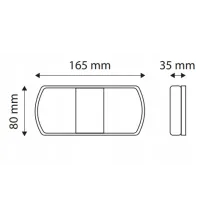 [ZESTAW] - 2 x Lampa tylna LED (L1842 + L1843)