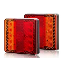 [ZESTAW] - 2 x Lampa tylna - TT.12015 / GMP - LED - tylna zespolona płaska