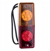 Lampa tylna - FT-007 LED - Lampa tylna rolnicza prostokątna led - MAŁY ROLNIK