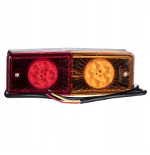 Lampa tylna - FT-007 LED - Lampa tylna rolnicza prostokątna led - MAŁY ROLNIK