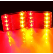 [ZESTAW] - 2 x Lampa tylna - TT.12015 / GMP - LED - tylna zespolona płaska