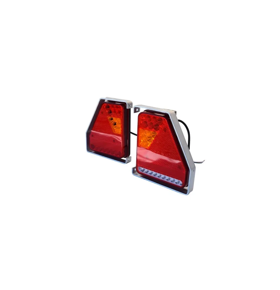 [ZESTAW] - 2 x Lampa GLO-TRACK (L + P) + RAMKI