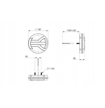 Lampa tylna - HOR 94 - Lampa tylna zespolona z przewodem (LZD 2342) | UNIWERSALNA