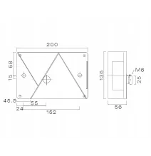 Lampa tylna - Multipoint IV - żarówka - Lampa tylna zespolona | PRAWA - Bajonet 5 pin
