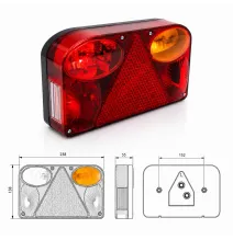 Lampa tylna - FT-088 PPM - Lampa tylna zespolona prostokątna | PRAWA