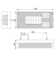 [ZESTAW] - 2 x Lampa EMA-35 (PM + COF)