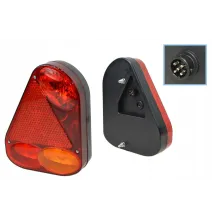 Lampa tylna - FT-077 LPM BAJONET - 5 PIN - Lampa tylna zespolona trójkątna | LEWA