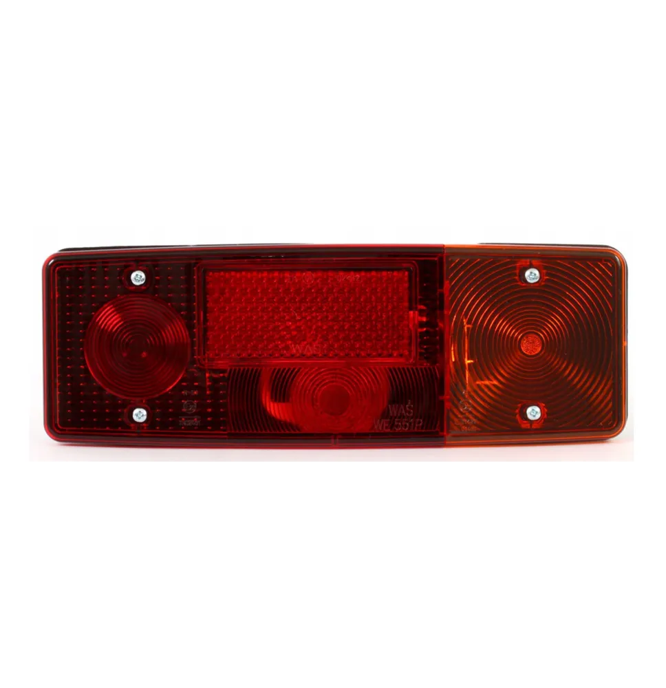 Lampa tylna - 551 P - bez oświetlenia tablicy rejestracyjnej DUŻY ROLNIK | PRAWA