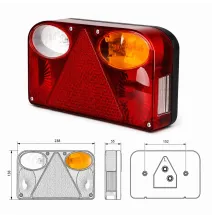 Lampa tylna - FT-088 PCOF - Lampa tylna zespolona prostokątna | PRAWA