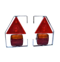 [ZESTAW] - 2 x Lampa zespolona (LZT 285) + trójkąt z ramkami HORPOL