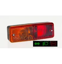 Lampa tylna - FT-007 - Lampa tylna rolnicza prostokątna - MAŁY ROLNIK