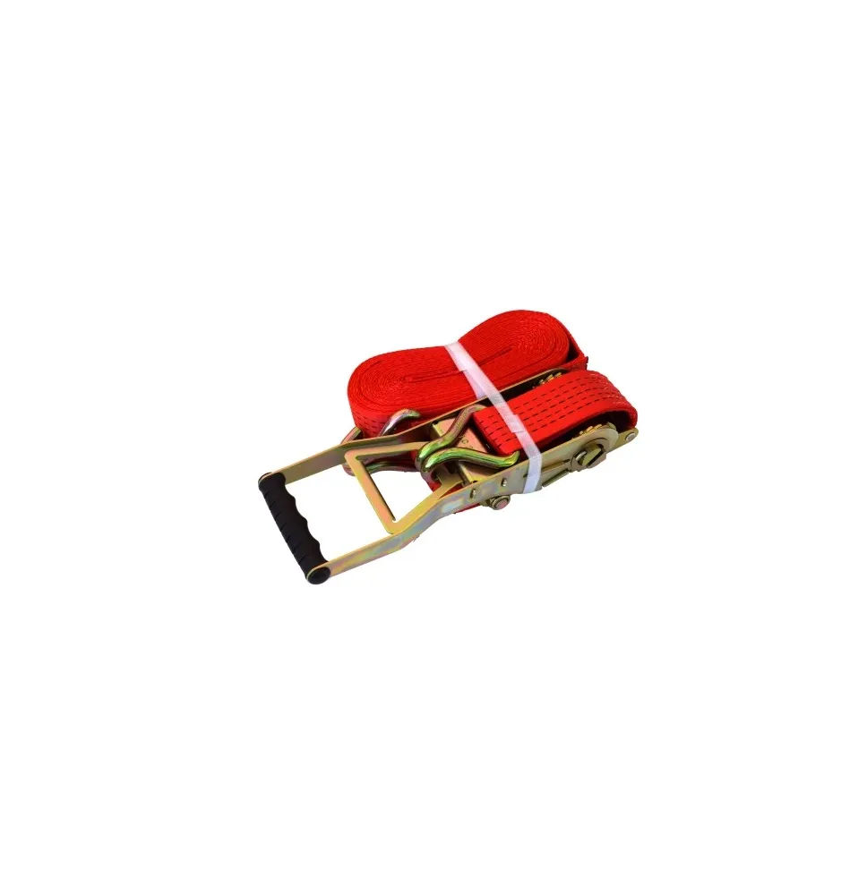 Pas transportowy - czerwony ERGO 5T | 8m/50mm