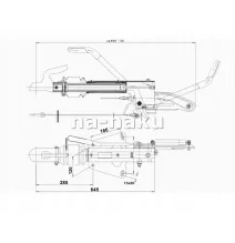 Urządzenie najazdowe - KNOTT - KF13 dyszel V do 1300kg / 1350kg