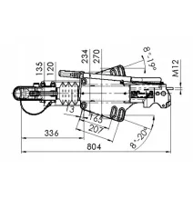 Urządzenie najazdowe - AL-KO - 351S dyszel V do 3500kg (nowy typ)