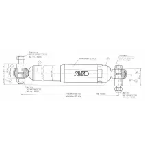 Amortyzator - do osi | AL-KO | 1800kg czerwony OCTAGON (244086)