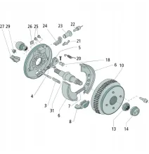 Łożysko - AL-KO - dwurzędowe 750kg - 1350kg | 160x35 (30mm) (1224800) - MINI