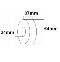 Łożysko - AL-KO - dwurzędowe 750kg - 1350kg | 160x35 (30mm) (1224800) - MINI