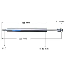 Amortyzator - do urządzenia najazdowego ORYGINAŁ | AL-KO | 200V (690388) - KEMPING