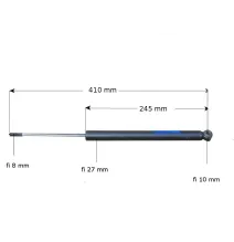 Amortyzator - do urządzenia najazdowego ORYGINAŁ | AL-KO | 200SR (20717303)