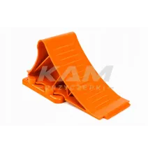 Klin - pod koło PREMIUM | z uchwytem mocującym | POMARAŃCZOWY