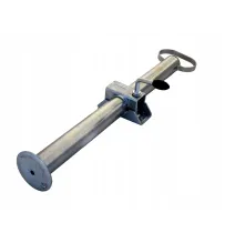 [ZESTAW] - 4 x Podpora rurowa 600mm FI48mm + Obejma [KAM-PRZYCZEPKI]