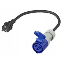 Adapter - kabel 40cm z gniazdem CEE