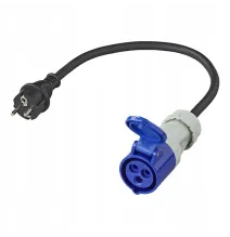 Adapter - kabel 40cm z gniazdem CEE