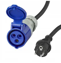 Adapter - kabel 40cm z gniazdem CEE