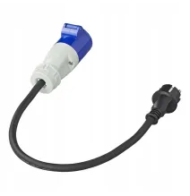 Adapter - kabel 40cm z gniazdem CEE