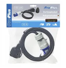 Adapter - kabel 150cm z wtyczką CEE