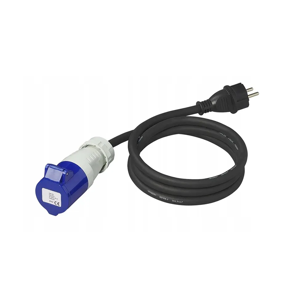 Adapter - kabel 150cm z gniazdem CEE