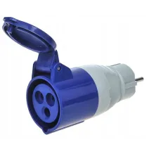 Adapter - kempingowy wtyczka 230V / gniazdo CEE