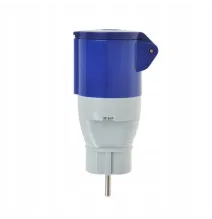 Adapter - kempingowy wtyczka 230V / gniazdo CEE