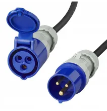 Przedłużacz CEE - 150cm | 3 x 1,5mm - KRÓTKI