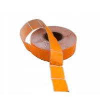 Taśma odblaskowa - dzielona ŻÓŁTA - 1m (19 segmentów)