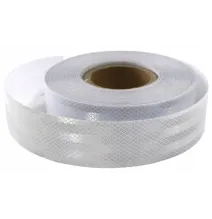 Taśma odblaskowa - pełna BIAŁA (1m)