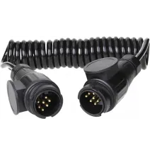 Przewód spiralny - wtyczka/wtyczka | 13pin 12V 3m (GMP)