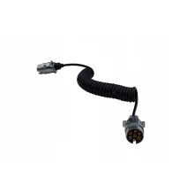 Przewód spiralny - wtyczka/wtyczka | 7pin metalowy 12V 3m (GMP)