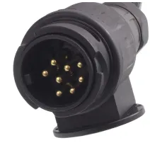Przewód spiralny - wtyczka/wtyczka | 13pin 12V 3m (GMP)