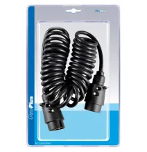 Przewód spiralny - wtyczka/wtyczka | 7pin plastikowy 12V 3m (GMP)