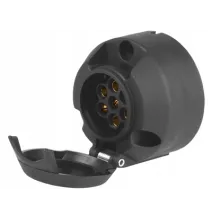 [ZESTAW] - Gniazdo 7 PIN plastikowe + GUMA
