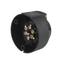 [ZESTAW] - Gniazdo 7 PIN plastikowe + GUMA